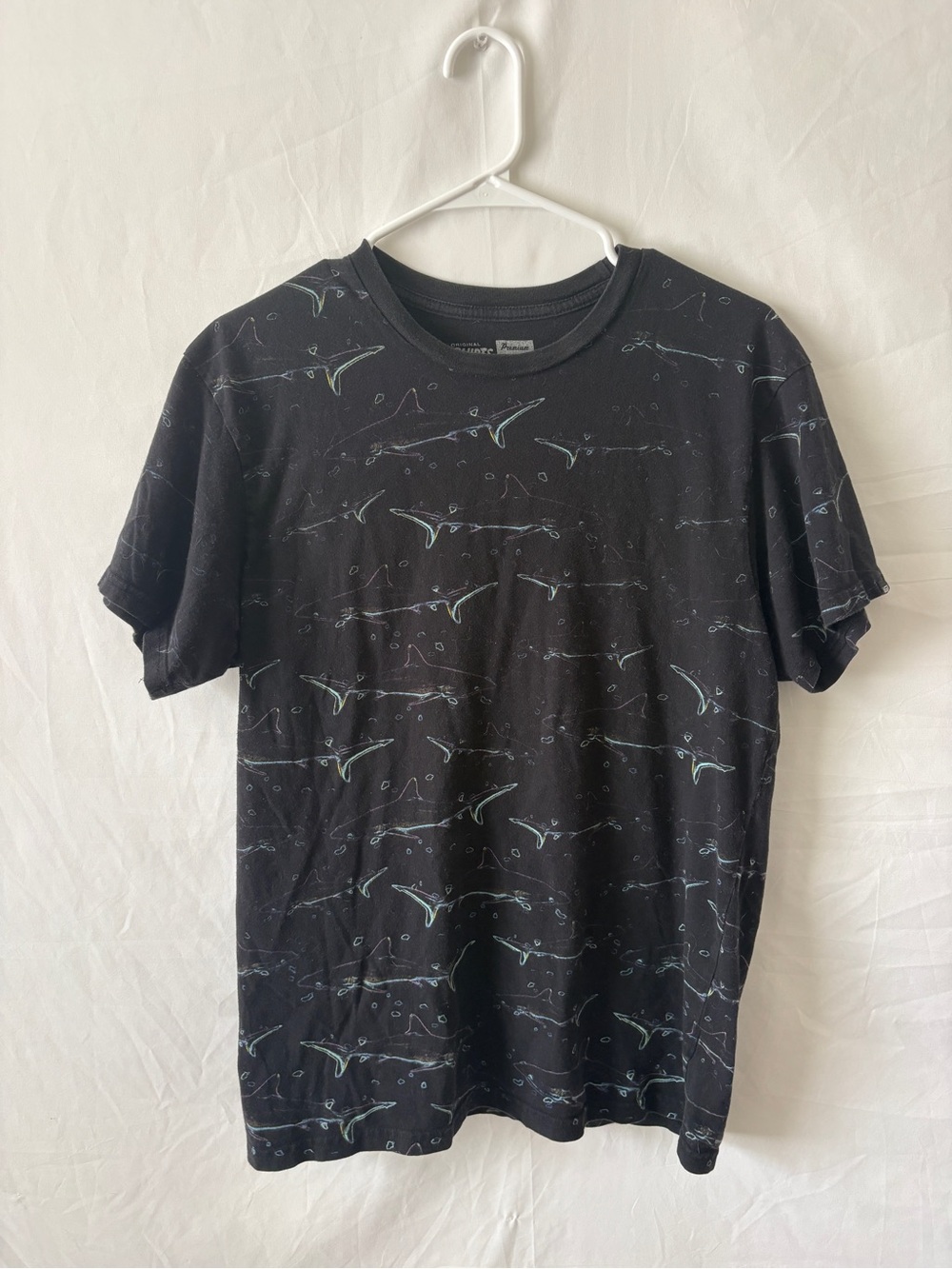 Vans Original Tshirts All-Over Shark Print Shirt